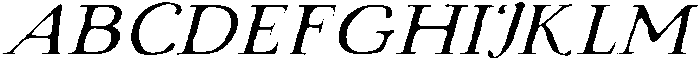 Charming Atelier Serif Thin Italic otf (100) Font UPPERCASE