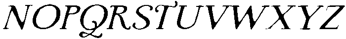 Charming Atelier Serif Thin Italic otf (100) Font UPPERCASE