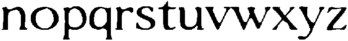 Charming Atelier Serif Thin otf (100) Font LOWERCASE