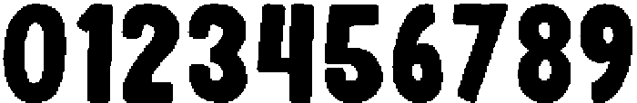 Charming Chunky otf (400) Font OTHER CHARS
