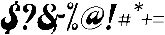 Charming Flow Regular otf (400) Font OTHER CHARS
