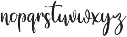 Charming Provence Regular otf (400) Font LOWERCASE