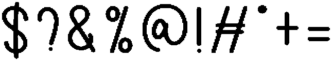 Charming Regular otf (400) Font OTHER CHARS