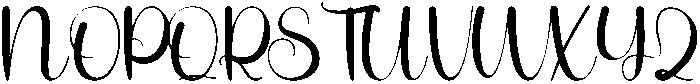 Charming Regular otf (400) Font UPPERCASE