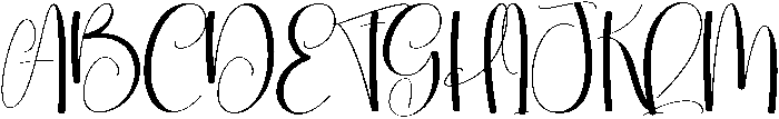 Charming Regular otf (400) Font UPPERCASE