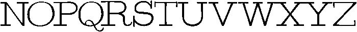 Charming Regular otf (400) Font UPPERCASE