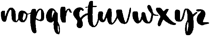 Charming Regular otf (400) Font LOWERCASE
