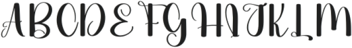 Charming Regular ttf (400) Font UPPERCASE