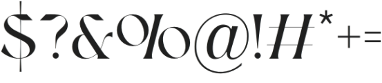 Charming Serif Regular otf (400) Font OTHER CHARS