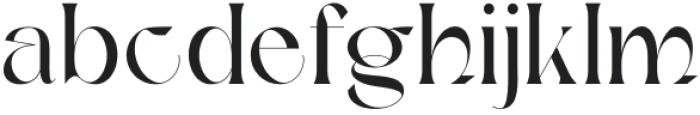 Charming Serif Regular otf (400) Font LOWERCASE