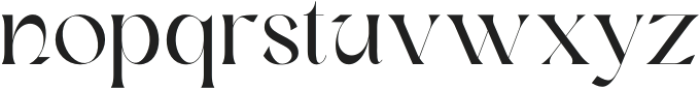 Charming Serif Regular otf (400) Font LOWERCASE