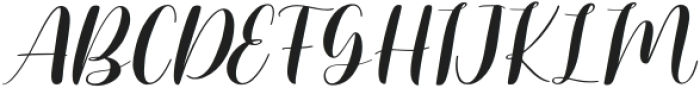 Charming Stylish Italic otf (400) Font UPPERCASE