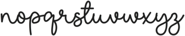 Charming Valentines otf (400) Font LOWERCASE