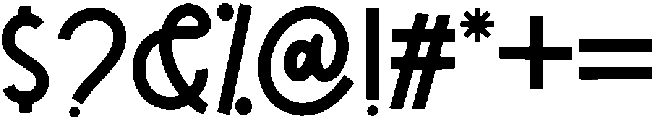 Charming otf (400) Font OTHER CHARS