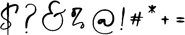 Charming otf (400) Font OTHER CHARS