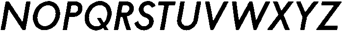 Charrow Bold Italic otf (700) Font UPPERCASE