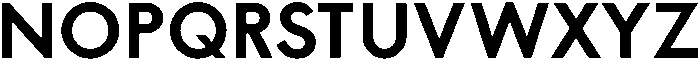 Charrow Extrabold otf (700) Font UPPERCASE