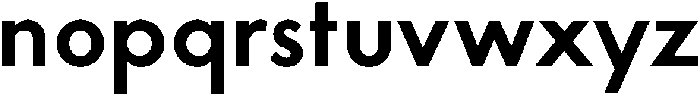 Charrow Extrabold otf (700) Font LOWERCASE