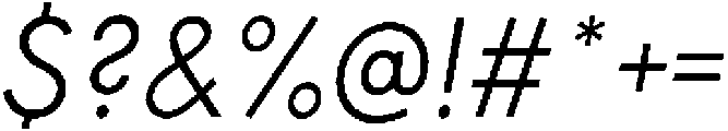 Charrow Regular Italic otf (400) Font OTHER CHARS