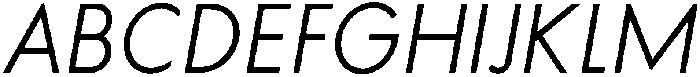Charrow Regular Italic otf (400) Font UPPERCASE
