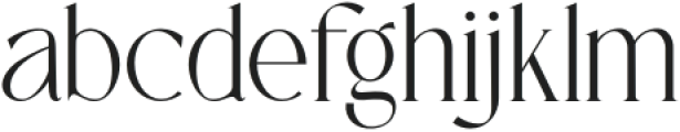 Charsen-Regular otf (400) Font LOWERCASE