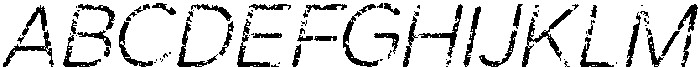 Charsey Rounded Stamp Italic otf (400) Font UPPERCASE