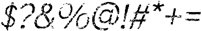 Charsey Stamp Italic otf (400) Font OTHER CHARS