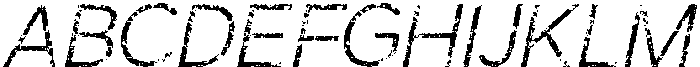 Charsey Stamp Italic otf (400) Font UPPERCASE