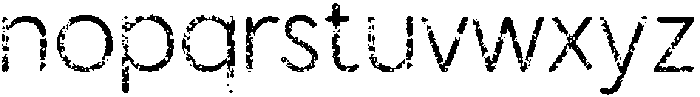 CharseyRoundedStamp-Regular otf (400) Font LOWERCASE