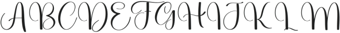 Chasing Hearts Regular otf (400) Font UPPERCASE
