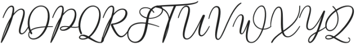 Chastome Script Regular otf (400) Font UPPERCASE