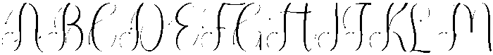 Chatering Birthday Regular otf (400) Font UPPERCASE