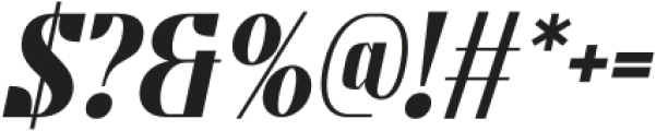 Chatine Italic otf (400) Font OTHER CHARS