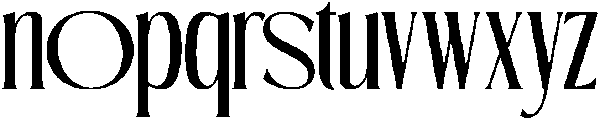 ChatosOriginal-Regular otf (400) Font LOWERCASE