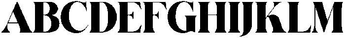 Chatoya Regular otf (400) Font UPPERCASE