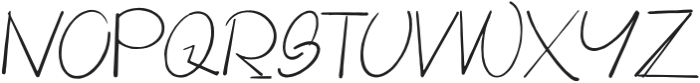 Chaver - Handwritten Font Regular otf (400) Font UPPERCASE