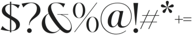 Chaviera-Regular otf (400) Font OTHER CHARS