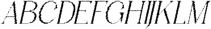 Chavler Disco Italic otf (400) Font UPPERCASE