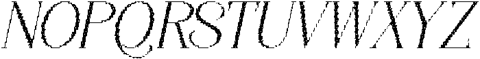 Chavler Disco Italic otf (400) Font UPPERCASE