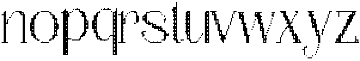 ChavlerDisco-Regular otf (400) Font LOWERCASE