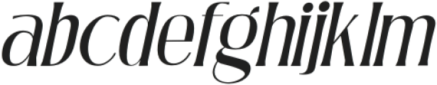 Chavora Italic otf (400) FONT
