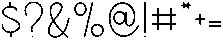 Checklist Regular otf (400) Font OTHER CHARS