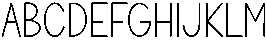 Checklist Regular otf (400) Font UPPERCASE