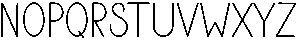 Checklist Regular otf (400) Font LOWERCASE