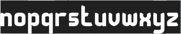 Checkmate-Inverse otf (400) Font LOWERCASE