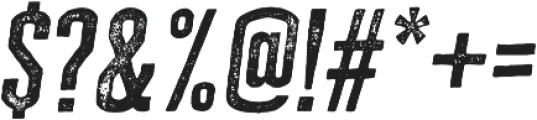 Cheddar Gothic Rough otf (400) Font OTHER CHARS