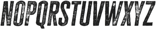 Cheddar Gothic Rough otf (400) Font LOWERCASE
