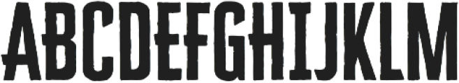 Cheddar Gothic Sans Two otf (700) Font UPPERCASE