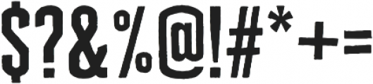 Cheddar Gothic Serif otf (400) Font OTHER CHARS