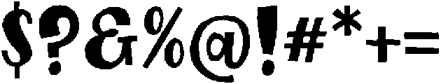 Cheeky Chunky Regular otf (400) Font OTHER CHARS